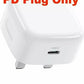 iPhone 17 Pro Max/Pro/Air Fast Charging Bundle - 20W USB-C PD Charger Kit