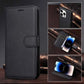 iPhone 16e / 16/15/14/13/12/11 (Pro/Pro Max/X/XS/XR/SE) Leather Wallet Case - Magnetic Flip Cover with Card Slots & Kickstand