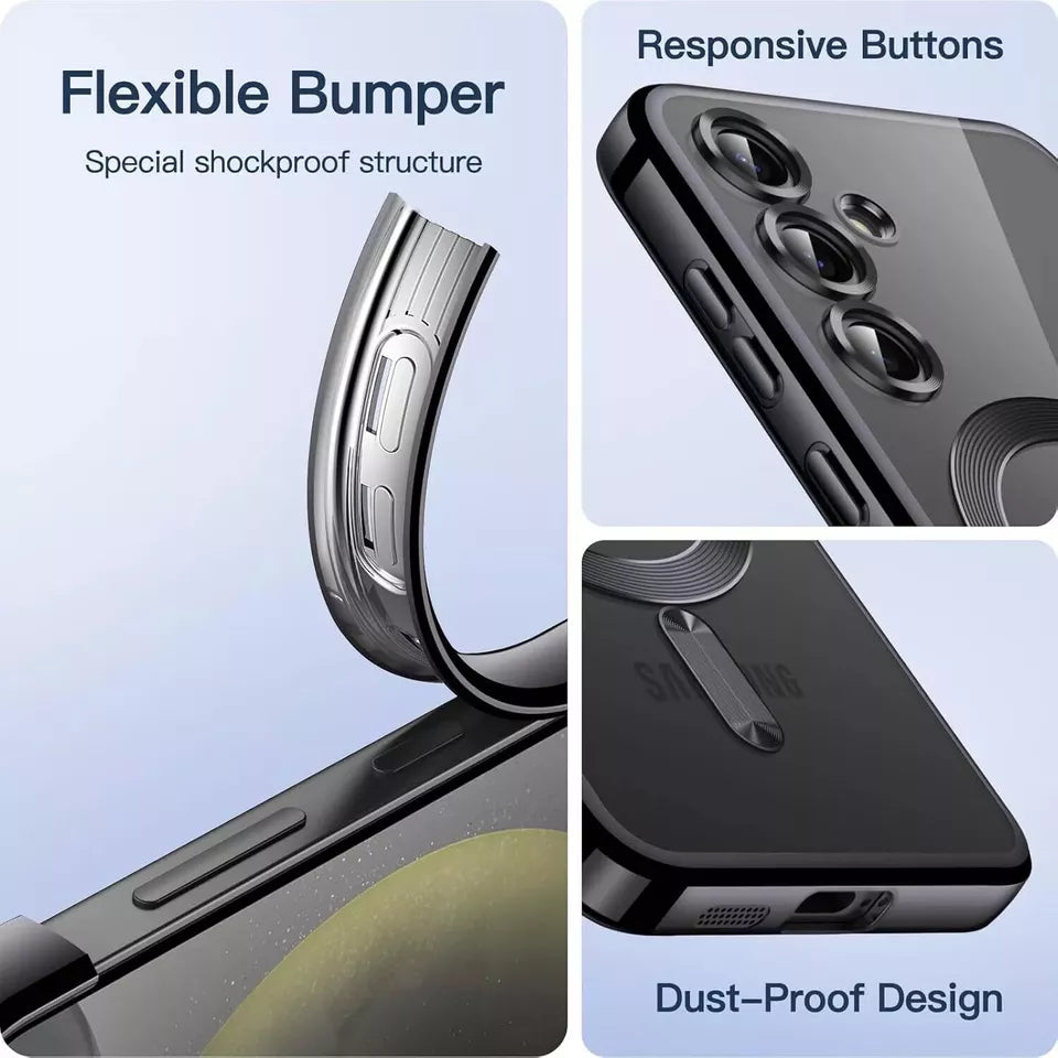 For Samsung Galaxy S25 Plus Ultra S24 S22 S23 S21 FE Shockproof Magnetic Case