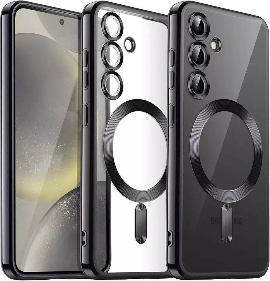 For Samsung Galaxy S25 Plus Ultra S24 S22 S23 S21 FE Shockproof Magnetic Case
