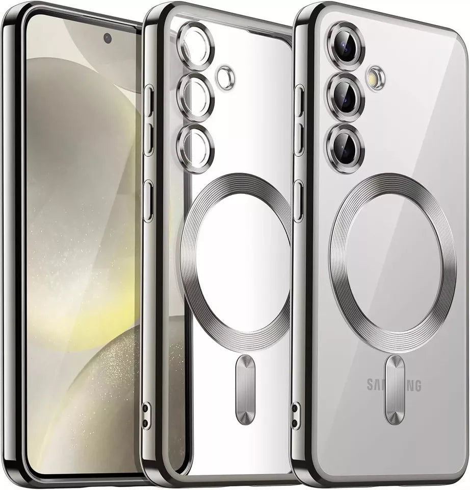 For Samsung Galaxy S25 Plus Ultra S24 S22 S23 S21 FE Shockproof Magnetic Case