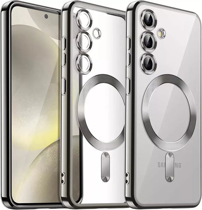 For Samsung Galaxy S25 Plus Ultra S24 S22 S23 S21 FE Shockproof Magnetic Case
